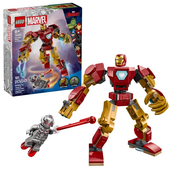 Lego SH Iron Man Mech vs Ultron 76307 Carousel 1