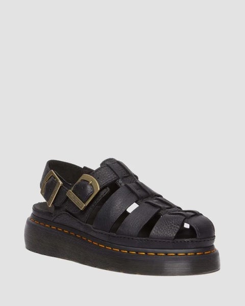 Dr. Martens Archive Fisherman Sandal - Black Grizzly Carousel 1