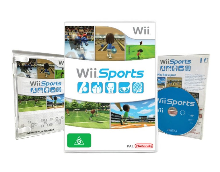 Wii SPORTS (Wii) *MINT COMPLETE* Carousel 1