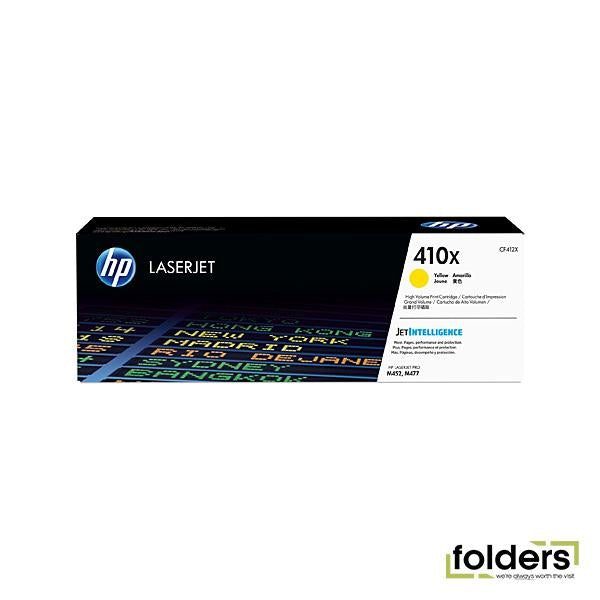 HP #410X Yellow Toner CF412X Carousel 1