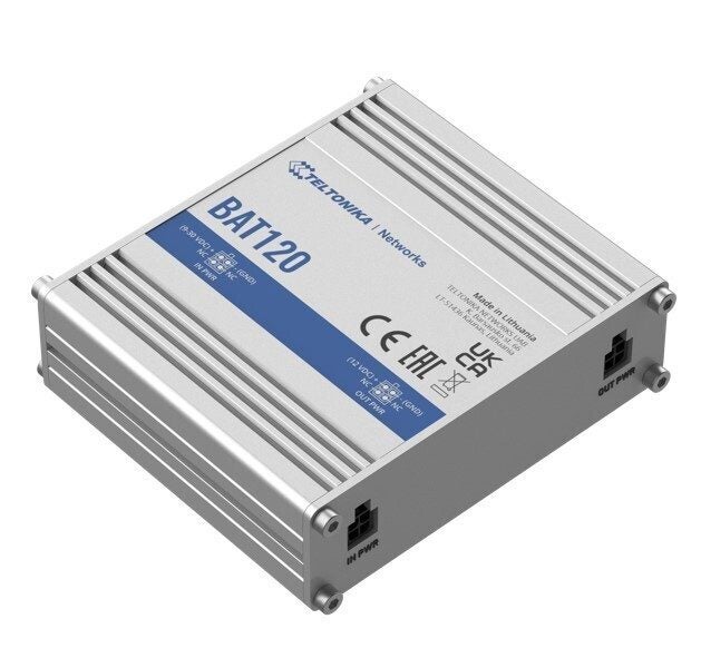 Teltonika Two 4-pin DC ports Power Supply, DIN rail and surface mounting options Carousel 2