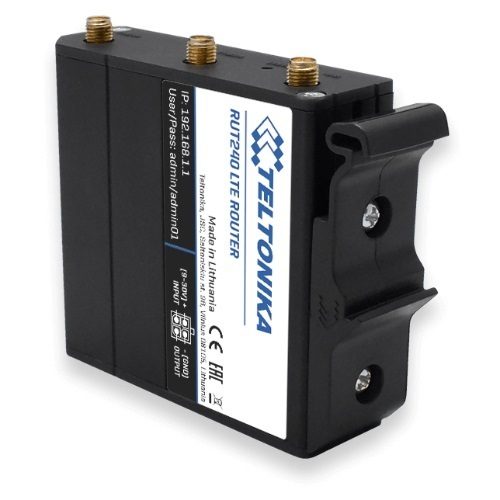 Teltonika v6 Compact DIN Rail Mounting Kit - Compatible with all Teltonika RUT a Carousel 2