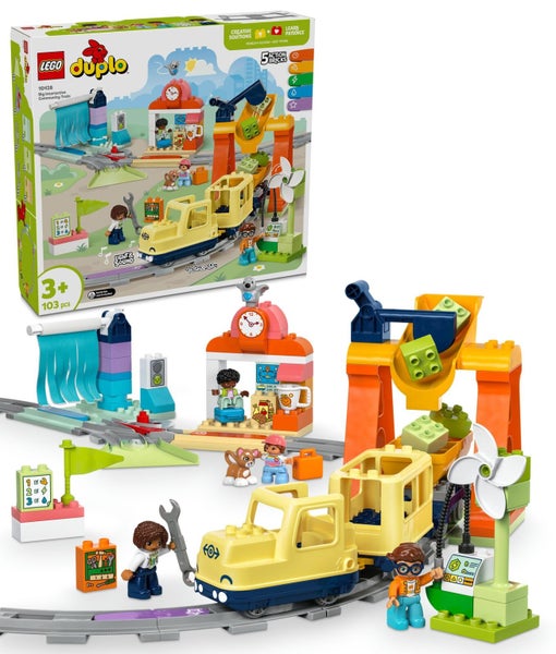 LEGO DUPLO: Big Interactive Community Train - (10428) Carousel 1
