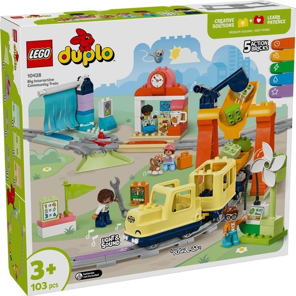 LEGO DUPLO: Big Interactive Community Train - (10428) Carousel 5