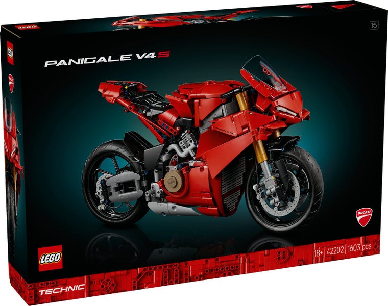 LEGO Technic: Ducati Panigale V4 S Motorcycle - (42202) Carousel 5