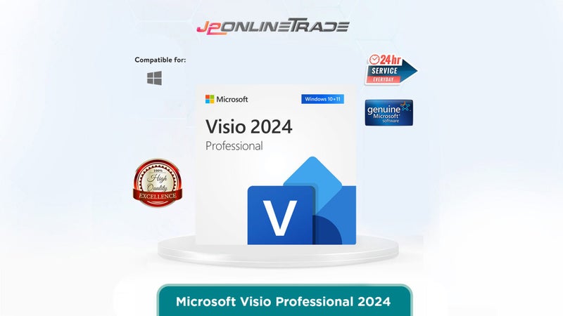 Microsoft Visio 2024 PRO Professional - Digital License Carousel 1