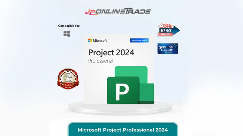 Microsoft Project 2024 PRO Professional - Digital License Carousel 1