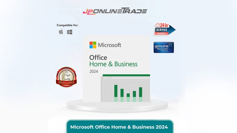 Microsoft Office Home and Business 2024 - Digital License Carousel 1