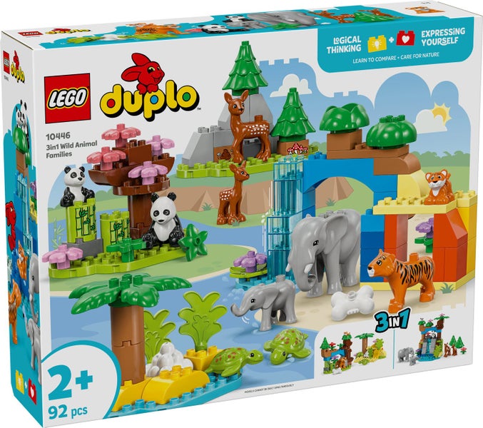 LEGO DUPLO: 3-In-1 Wild Animal Families - (10446) Carousel 5