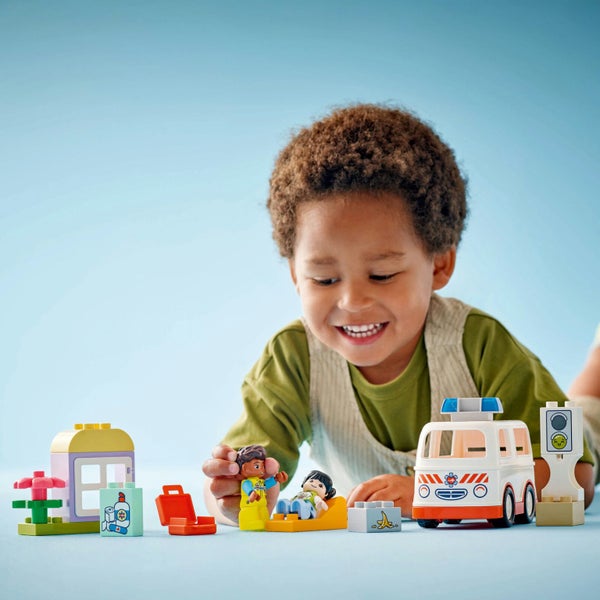 LEGO DUPLO: Ambulance & Driver - (10447) Carousel 2