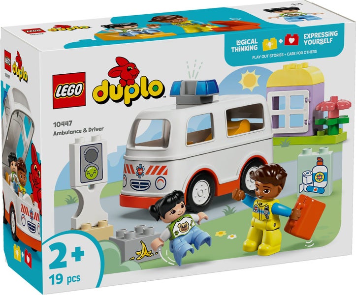 LEGO DUPLO: Ambulance & Driver - (10447) Carousel 5