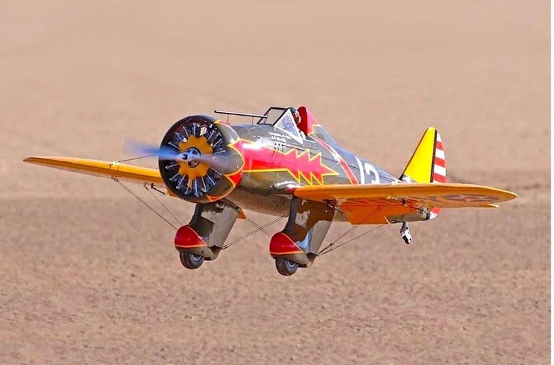 Seagull Models SEA305G Pursuit Squadron P-26A "Peashooter" 71" wingspan 30cc ... Carousel 1