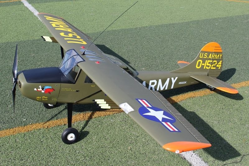 Seagull Models SEA378 Cessna L-19A Bird Dog "Old Dog New Tricks" 35-40cc - 98.5" Carousel 1