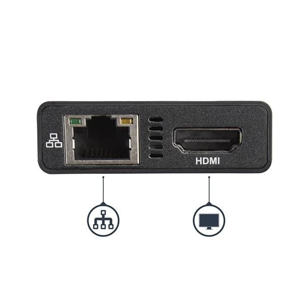 USB-C Multiport Adapter for Laptops - Power Delivery - 4K HDMI - GbE - USB 3.0 Carousel 6