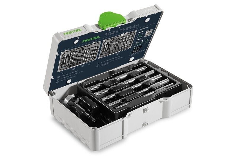 NEW! Festool 578119 Bit and drill set SYS3 S 76-BB-Set Carousel 2