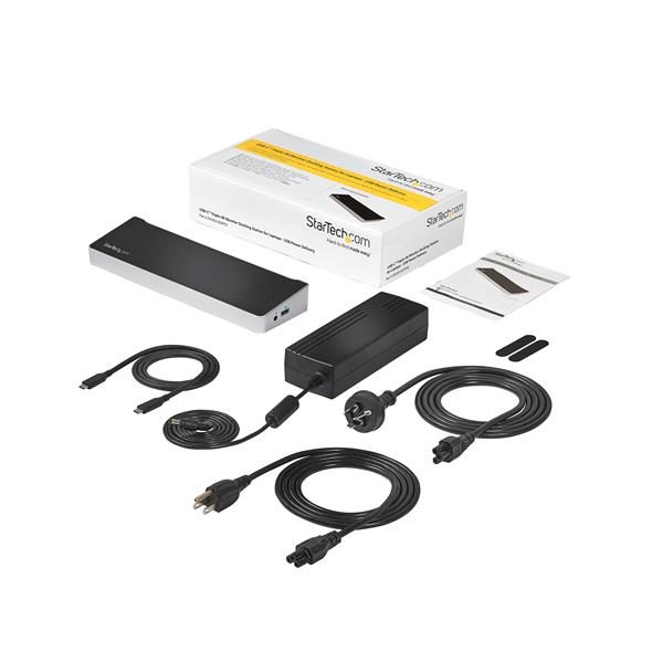 Triple-4K Monitor USB-C Docking Station for Laptops - USB Power Delivery Carousel 2