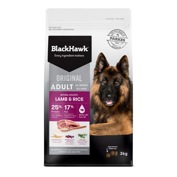 Black Hawk Lamb & Rice for Adult Dogs Carousel 1