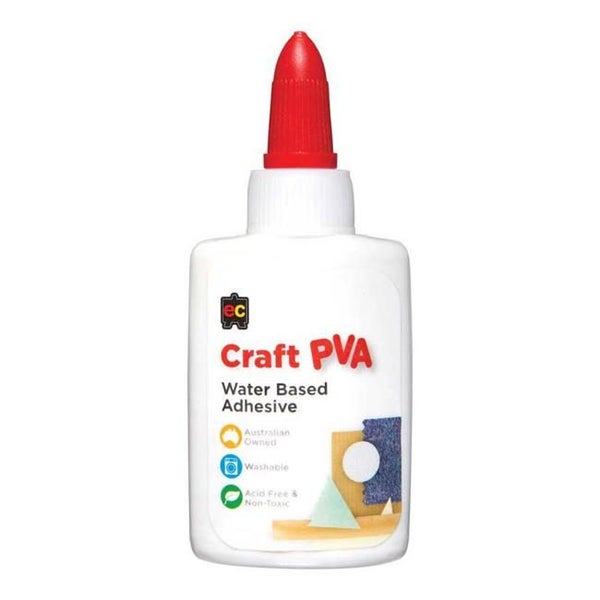 EC Pva Glue Craft Waterbased 50ml Carousel 1