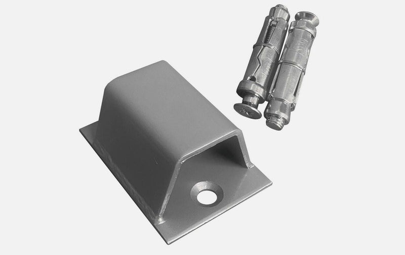 Steel Grey Wall Security Anchor for Motorbikes Scooters Farm Machinery Carousel 1