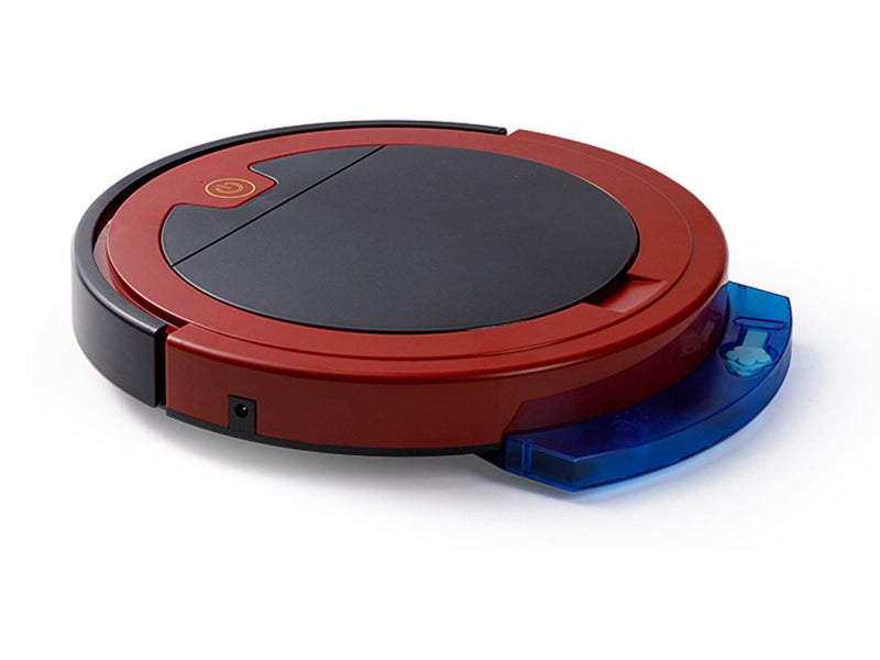 1500Pa Robot Vacuum And Mop Cleaner With Remote Control Red Carousel 2