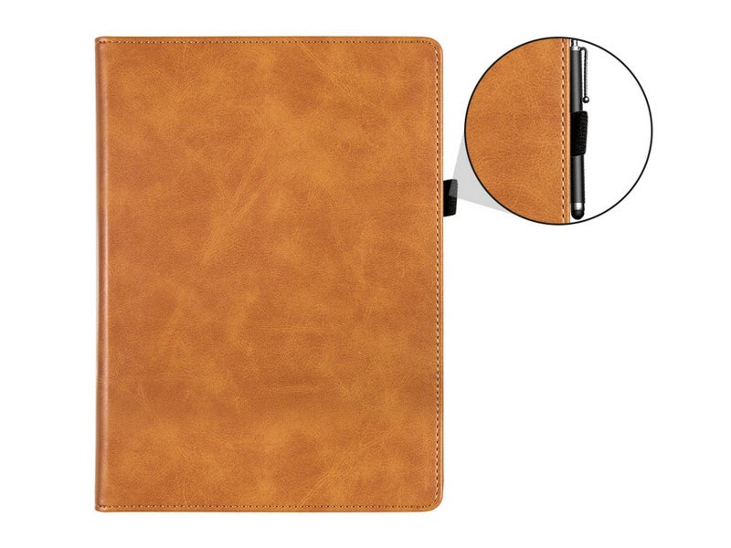 Case With Stand For Kindle Paperwhite 12th Gen PU Leather Cover Brown Carousel 2