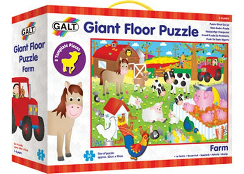 Galt Farm Giant Floor Puzzle, 30 Piece Carousel 1