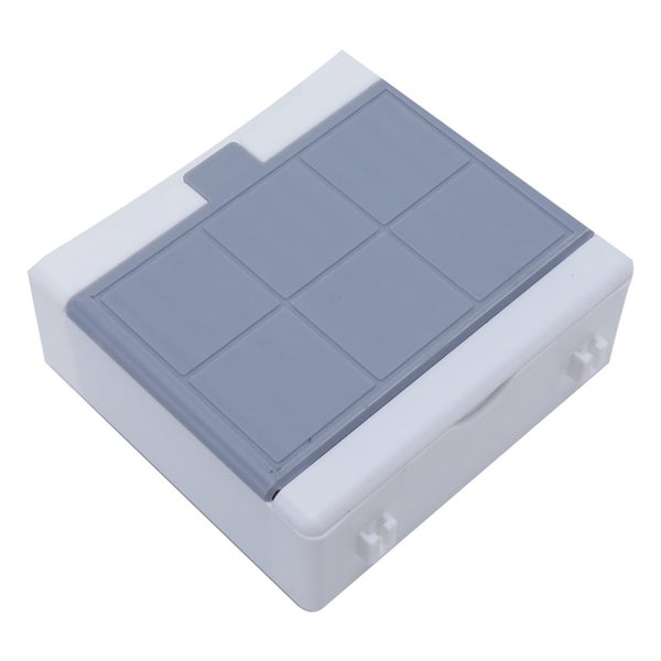 bathroom accessory household supplies Soap Holder with Flip Lid Hooks Bathroom Carousel 2