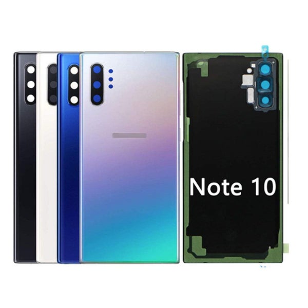 Back Cover For Samsung Note 10 Aura Black With Camera Lens Carousel 1