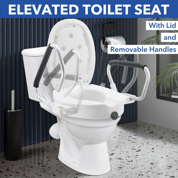 Toilet Seat Safety Elevate Riser Carousel 1