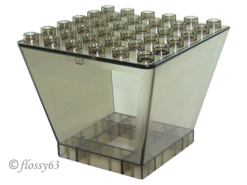®™DUPLO - Trans-Black Building Airport Tower Glass Enclosure ~Retired Dec 2010~ Carousel 1