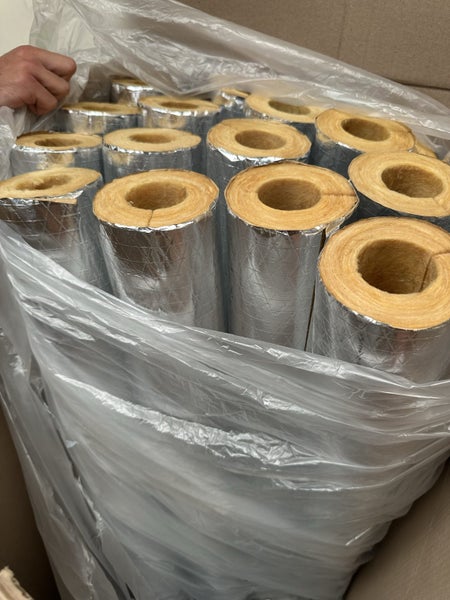Pipe insulation rockwool / fibreglass Carousel 1