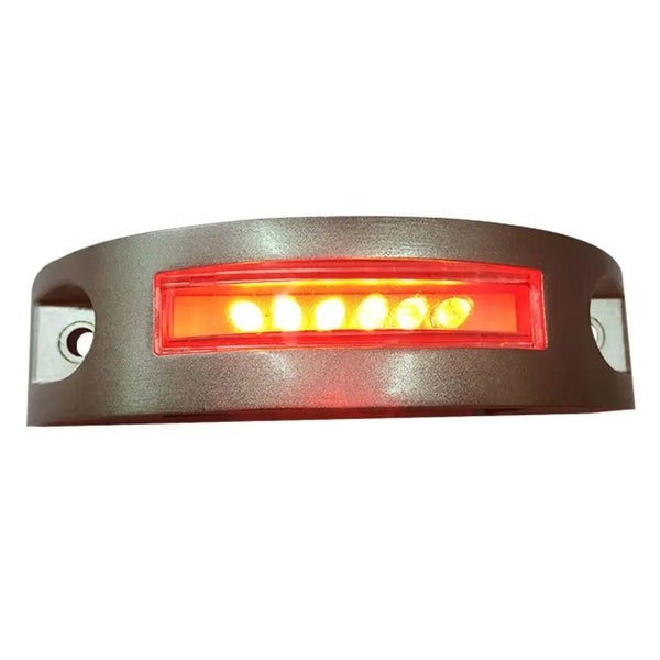 Semi Circle Solar LED Road Stud IP68 Waterproof 1200mAH Carousel 2