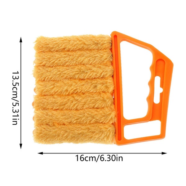 Blind Cleaning Brush Yellow Mini Hand Held Vertical Window Venetian Blind Duster Carousel 2