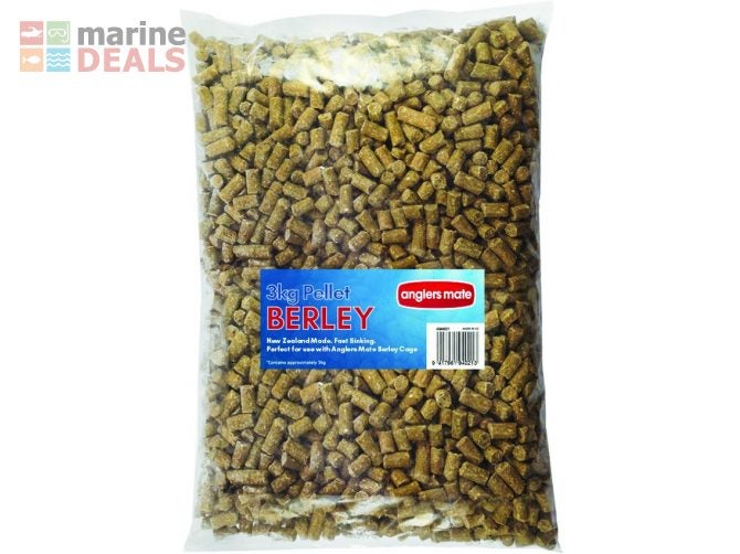 Anglers Mate Berley Pellets 3kg Carousel 1