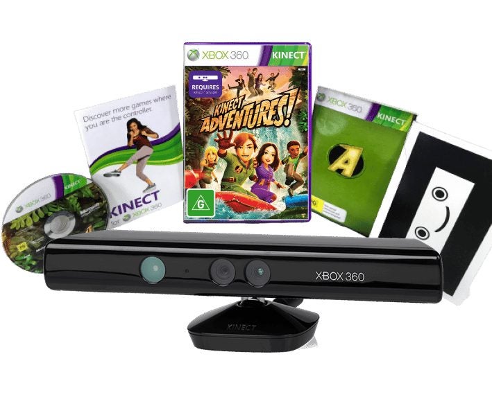 Xbox 360 Kinect Sensor / Kinect Camera + Game Bundle! Carousel 1
