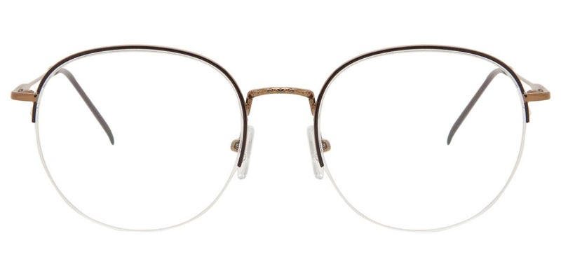 Semi Rimless Oval Brown SmartBuy Collection Treysab 930G 52 Fashion Men Carousel 1