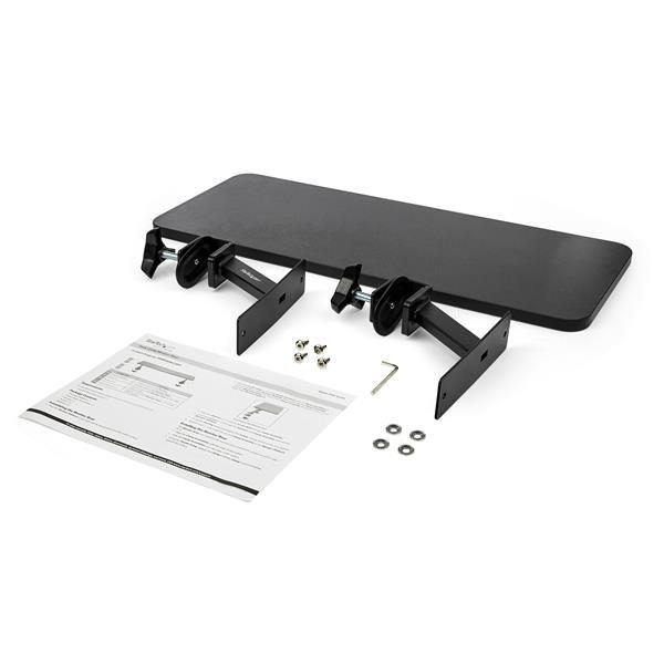 Monitor Riser Stand - Clamp on Monitor Shelf - Extra Wide Carousel 2