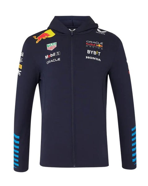 Red Bull F1 Team Replica Mens Full Zip Hoodie Carousel 1