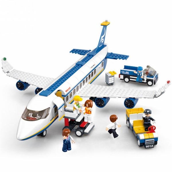 City Cargo Aircraft Educational Building Blocks Toy for Children Carousel 1