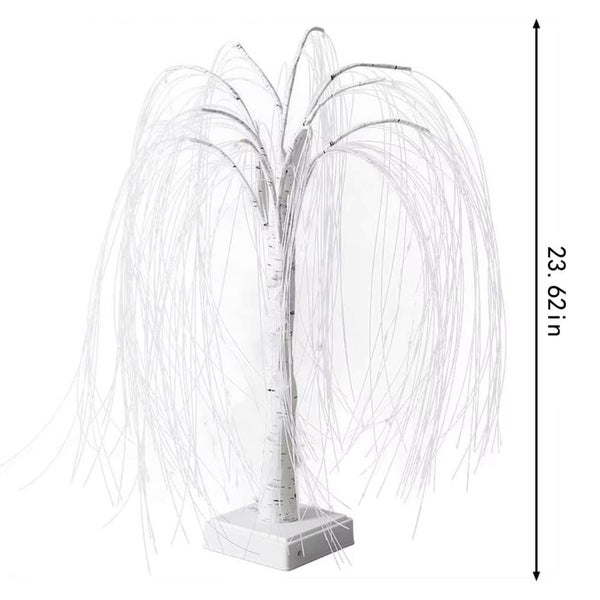 192 LED Willow Branch Lamp Dual Use for Home & Party Decor Carousel 6