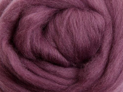 Ashford Merino Sliver - 100gm Bag 008 Grape Jelly Carousel 1