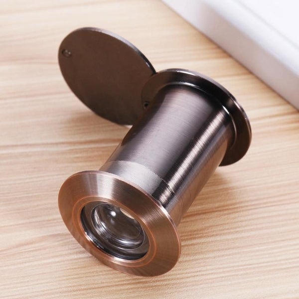 2 Pcs Security Hd Glass Lens 200 Degrees Wide-Angle Anti-Tiny Hotel Door Eye ... Carousel 1