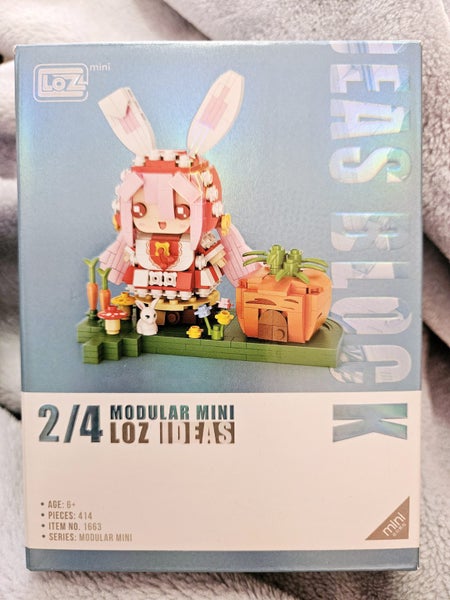 New- LOZ blocks - Rabbit Doll and Carrot Carousel 1