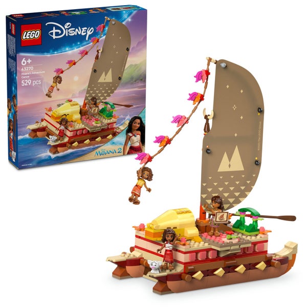 LEGO Disney: Moana's Adventure Canoe - (43270) Carousel 1