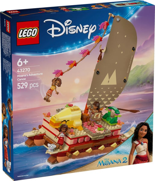 LEGO Disney: Moana's Adventure Canoe - (43270) Carousel 5