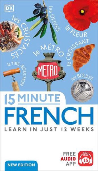 15 Minute French by DK - Paperback Carousel 1