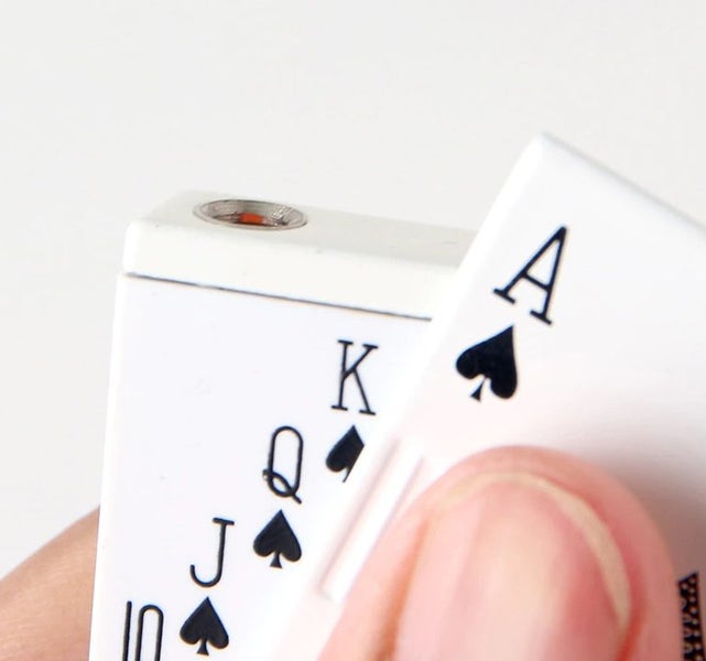 Pocket Butane Lighter - Shaped in a Pack of Cards Carousel 2