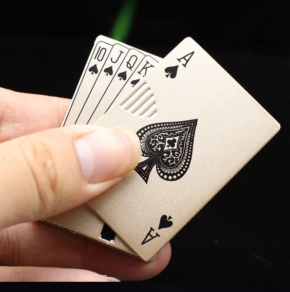 Pocket Butane Lighter - Shaped in a Pack of Cards Carousel 6