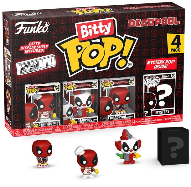 Deadpool: BBQ Master - Bitty Pop! 4-Pack Carousel 1