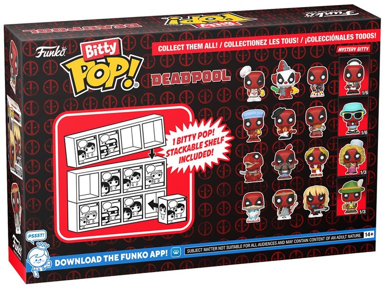 Deadpool: BBQ Master - Bitty Pop! 4-Pack Carousel 4